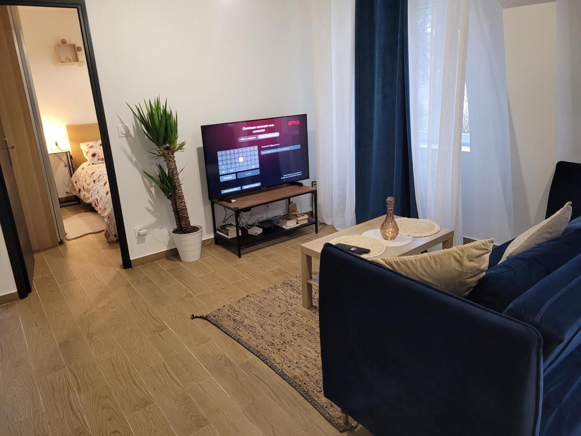 Coquet Appartement A 15Mn De Paris Et 10 Mn De Stade De France, Wifi, Netflix, Groslay Eksteriør bilde